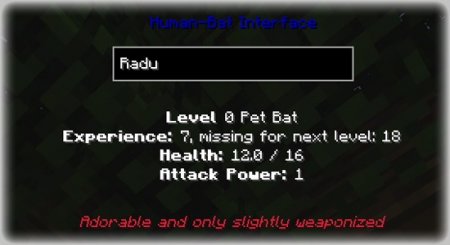  Pet Bat  Minecraft 1.11.2