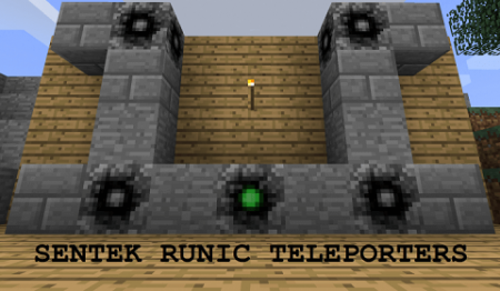  Sentek Runic Teleporters  Minecraft 1.10.2
