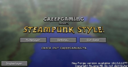  Custom Main Menu  Minecraft 1.11.2