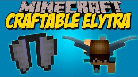  Craftable Elytra  Minecraft 1.10.2