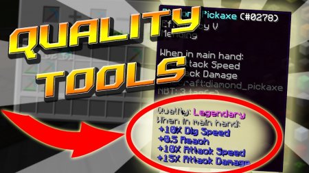  Quality Tools  Minecraft 1.10.2