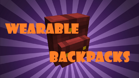  Wearable Backpacks  Minecraft 1.11.2
