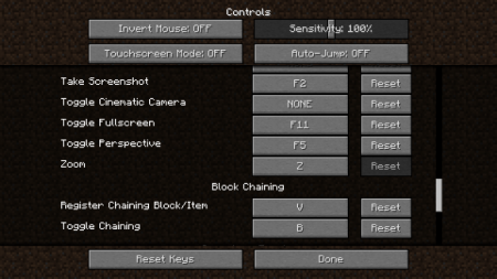  Block Chaining  Minecraft 1.12