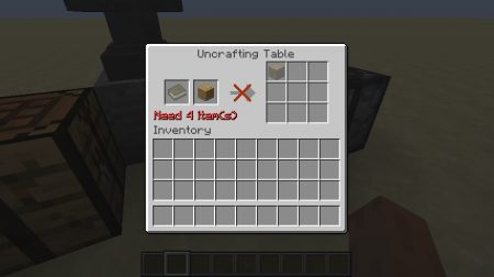  Uncrafting Table  Minecraft 1.12