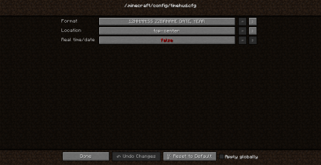  Time HUD  Minecraft 1.12.1