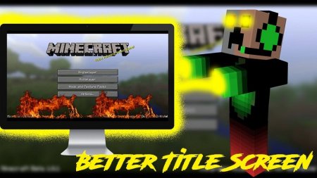  Better Title Screen  Minecraft 1.12.1