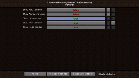  Better Title Screen  Minecraft 1.12.1