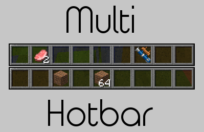  Multi-Hotbar  Minecraft 1.12