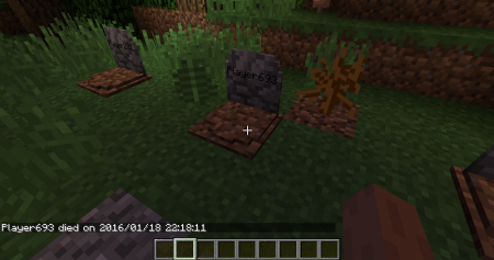  GraveStone  Minecraft 1.12.1