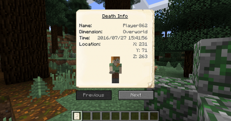  GraveStone  Minecraft 1.12.1