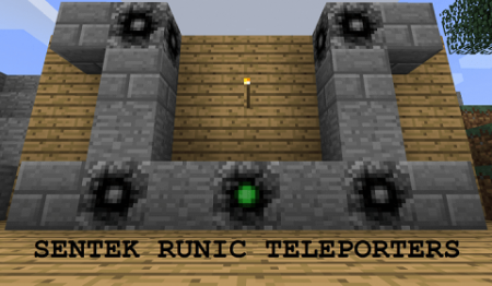  Sentek Runic Teleporters  Minecraft 1.12.2