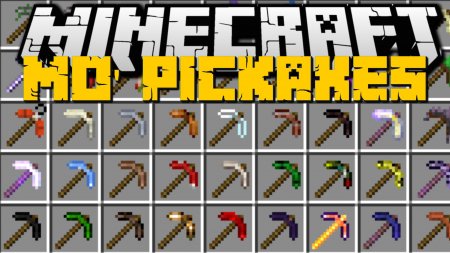  Mo Pickaxes  Minecraft 1.11