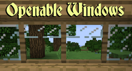  Openable Windows  Minecraft 1.12