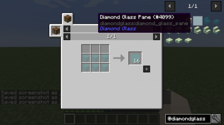  Diamond Glass  Minecraft 1.12