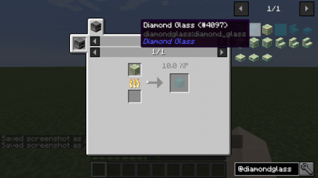 Diamond Glass  Minecraft 1.12