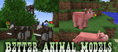  Better Animal Models  Minecraft 1.10.2