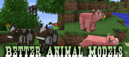  Better Animal Models  Minecraft 1.12.2