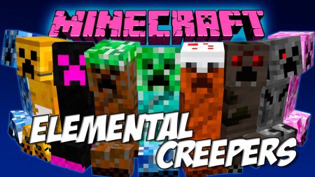  Elemental Creepers Redux  Minecraft 1.12