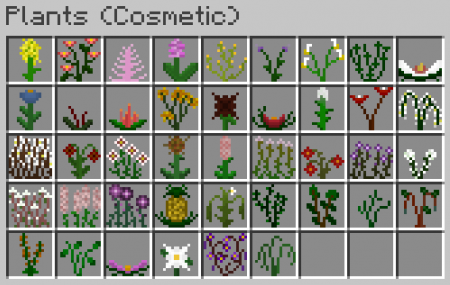  Plants  Minecraft 1.11.2