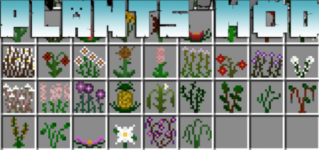  Plants  Minecraft 1.12.2