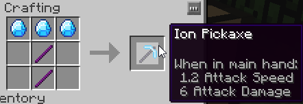  Ion Items  Minecraft 1.11.2