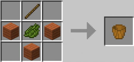  Wooden Buckets  Minecraft 1.11.2