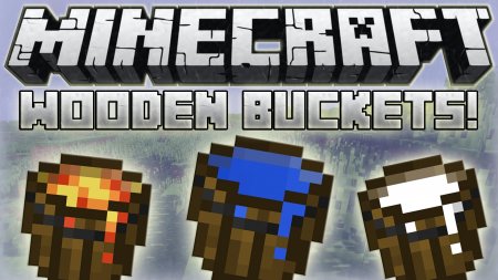 Wooden Buckets  Minecraft 1.11.2