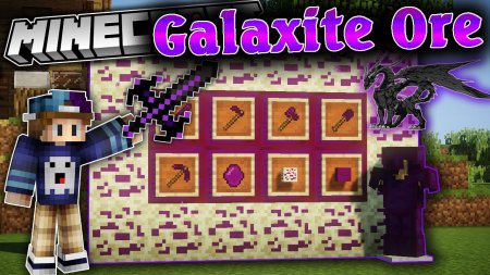  Galaxite Ore  Minecraft 1.12.2