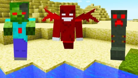  Red Mobs  Minecraft 1.12