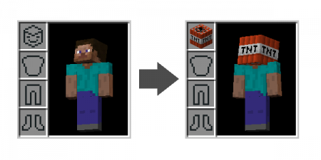  Wearable Blocks  Minecraft 1.12