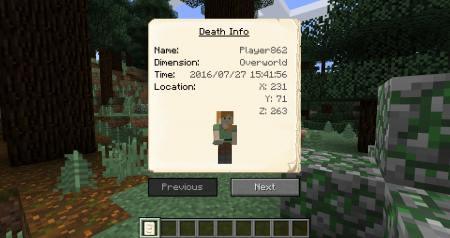  GraveStone  Minecraft 1.13