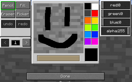  MC Paint  Minecraft 1.12