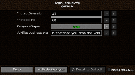  Login Shield  Minecraft 1.11.2