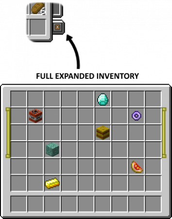  Expandable Inventory  Minecraft 1.12