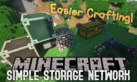  Simple Storage Network  Minecraft 1.11.2