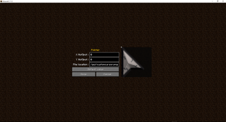  Cursor  Minecraft 1.13.2