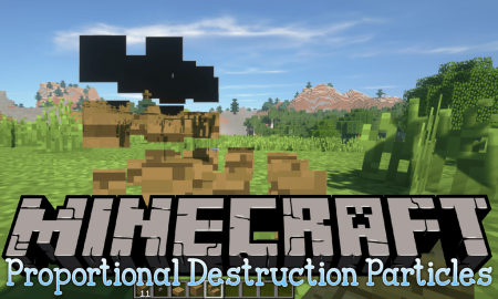  Proportional Destruction Particles  Minecraft 1.12