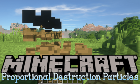  Proportional Destruction Particles  Minecraft 1.12.2
