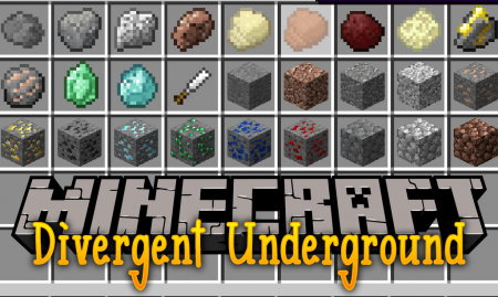  Divergent Underground  Minecraft 1.12