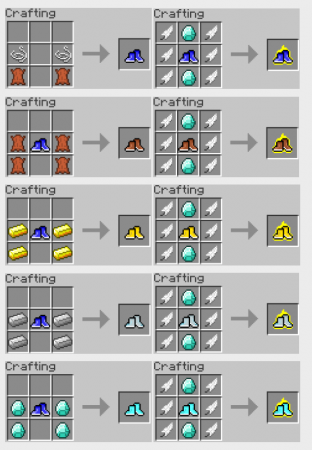  Running Shoes  Minecraft 1.12