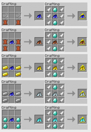  Running Shoes  Minecraft 1.12.2