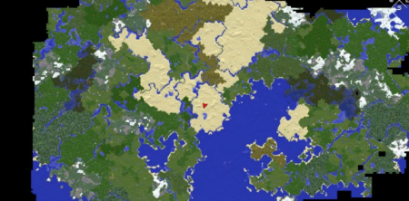  World Map  Minecraft 1.13.2