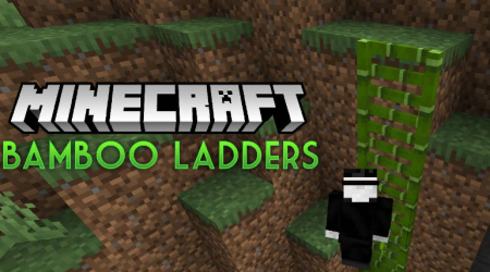  Bamboo Ladders  Minecraft 1.14.2