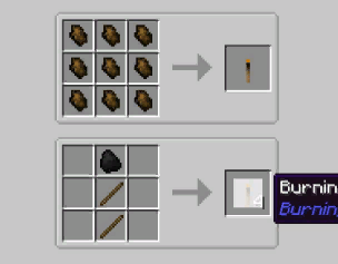  Burning Torches  Minecraft 1.14.3