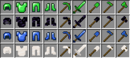  Vanilla Toolsets  Minecraft 1.14.4