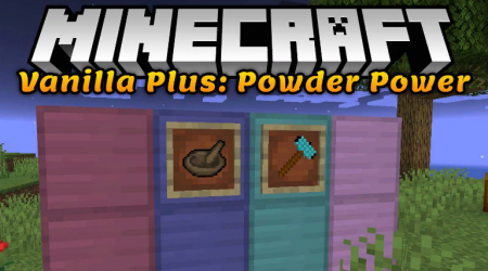  Vanilla Plus: Powder Power  Minecraft 1.12.2