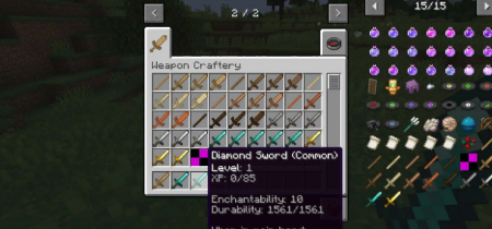  Weapon Craftery  Minecraft 1.14.4