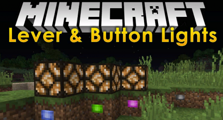  Lever and Button Lights  Minecraft 1.12