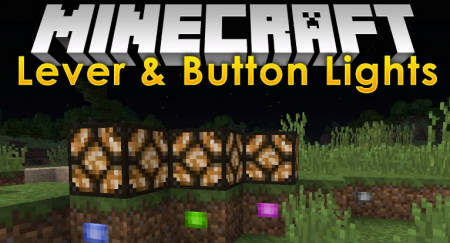  Lever and Button Lights  Minecraft 1.12.2