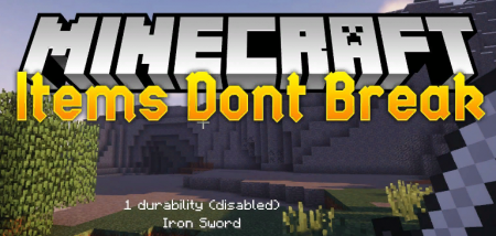  Items Dont Break  Minecraft 1.14.3